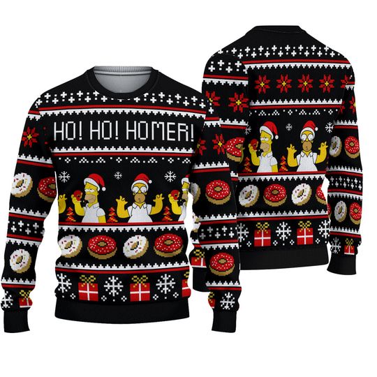 Discover Simpsons Homer Christmas Sweater, Ugly Christmas Sweater
