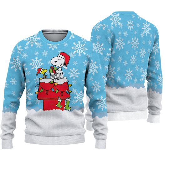 Discover Snoopy Woodstock Christmas 3D Ugly Sweater, Charlie Brown Shirt