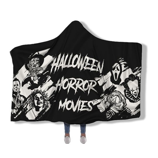 Discover The Ultimate Horror Movie Hooded Blanket