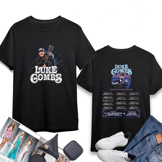 Discover Lukee Comb Growing Up and Getting Old T-Shirt, Lukee Comb 2024 Shirt