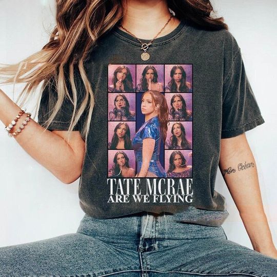 Discover Tate McRae Think Later World Tour 2024 Fan Shirt