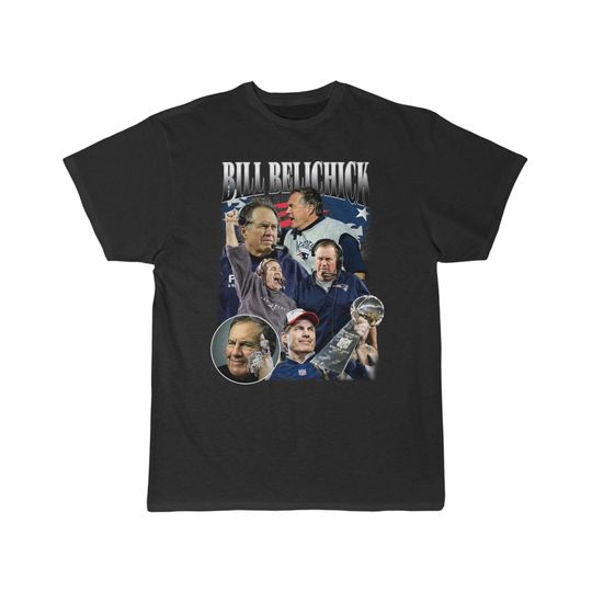 Discover Bill Belichick Graphic T-Shirt, Vintage Bill Belichick T-Shirt