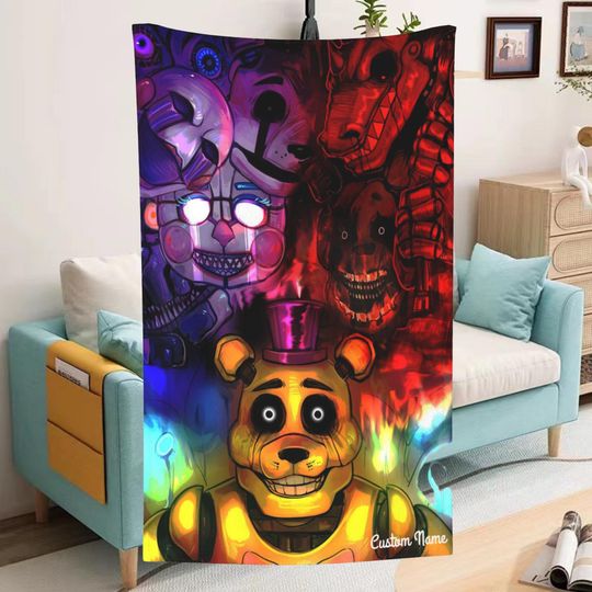 Discover Five Nights at Freddy's Blanket, Five Nights at Freddy Movie Blanket