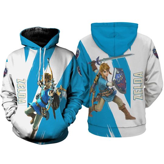 Discover Tears of the Kingdom 3D Hoodie - Legend of Zelda