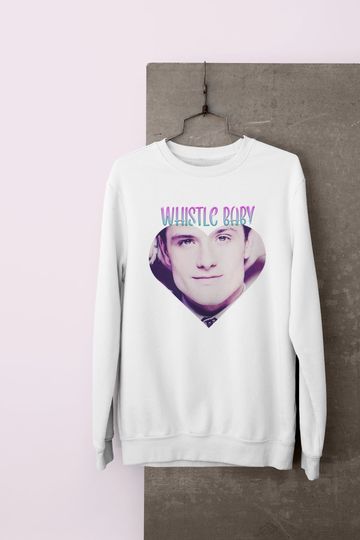 Discover Josh Hutcherson Sweatshirt, Whistle Baby Meme Shirt