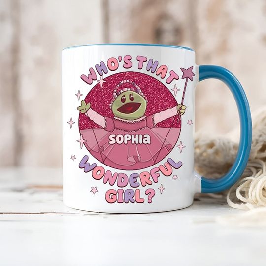 Discover Nanalan Who's That Wonderful Girl Coffee Mug - Fanart Merch