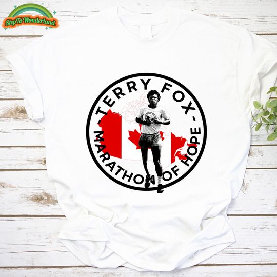 Discover Terry Fox Marathon Of Hope Unisex Tshirt, Ryan Reynolds Terry Fox Shirt