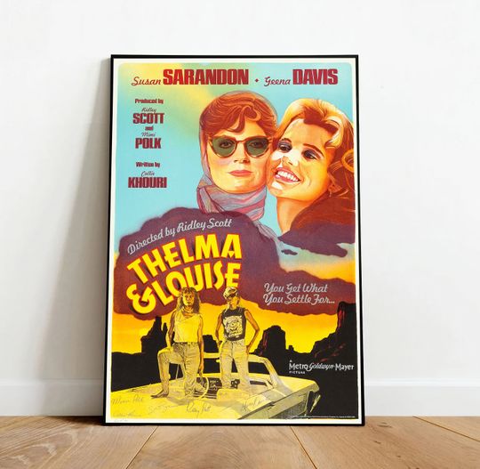 Discover Thelma and Louise Poster, Movie & TV Series Poster