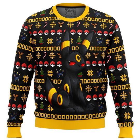 Discover PKM Christmas Umbreon Ugly Sweater - Unisex Gift