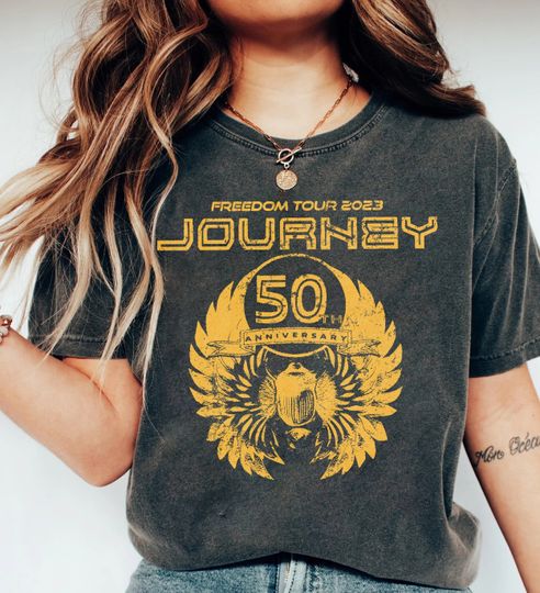 Discover Journey Tour 2024 T-Shirt, Freedom With Toto 2024 Concert T-Shirt