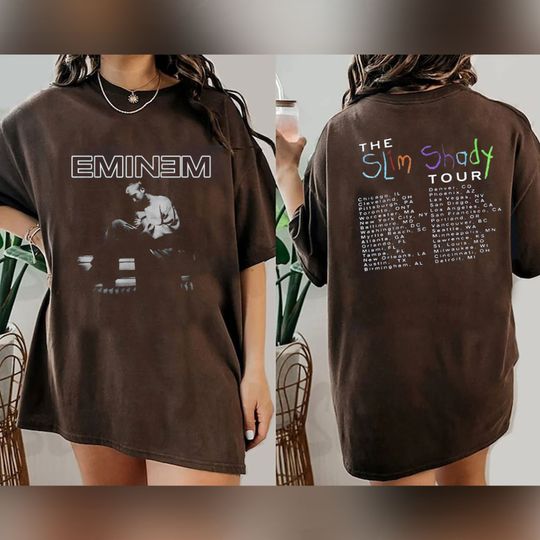 Discover 1999 Eminam Slim Shady Tour Shirt