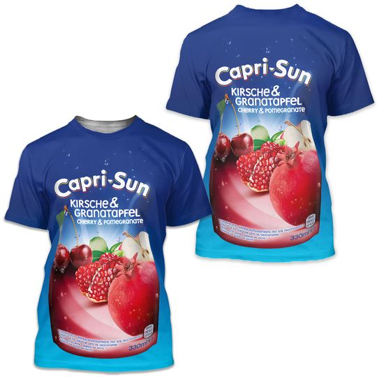 Discover Caprisun Juice Drink Halloween Costumes Group Candy 3D Shirt