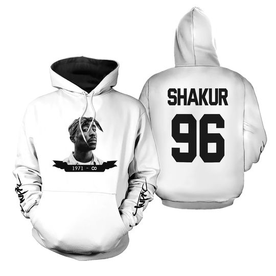 Discover Tupac Shakur 3D Hoodie
