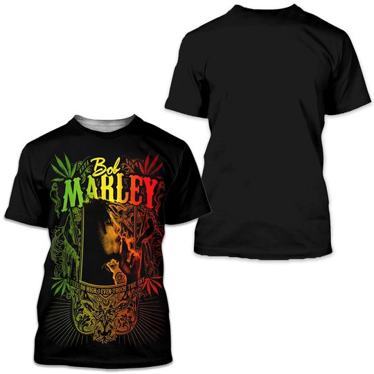Discover Bob Marley Kaya Now Jumbo T-shirt