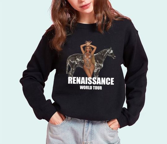 Discover Beyonce Renaissance World Tour 2023 New Album Concert Music T-Shirt