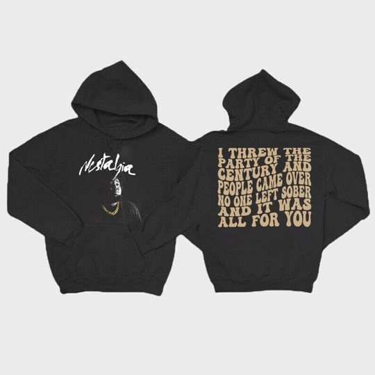 Discover Vintage Rod Wave Nostalgia 90s Rap Music 2 slide Hoodie