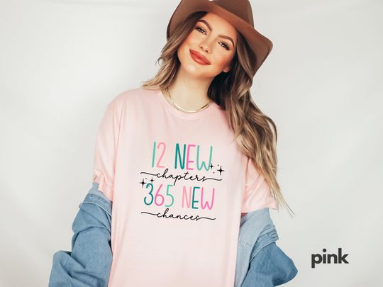 Discover Happy New Year Shirt: 12 Chapters 12 Chances