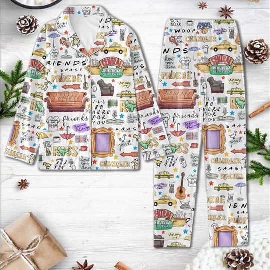 Discover Friends Movie Pajama Set for Fans
