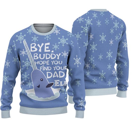 Discover Bye Buddy Christmas Ugly Sweater