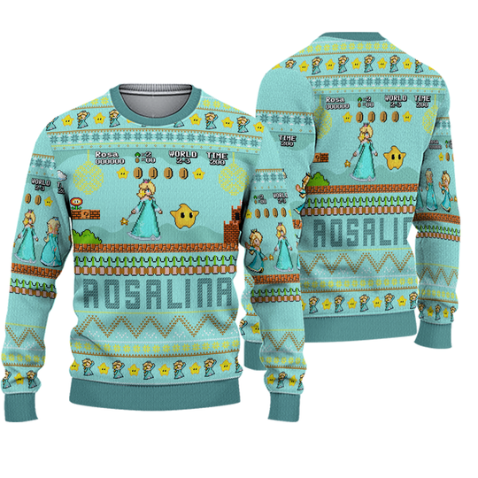 Discover Rosalina Video Game Xmas Sweatshirt