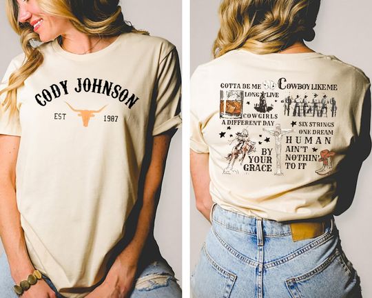 Discover Cody Johnsonn The Leather Tour 2024 Shirt, Cody Johnsonn Concert 2024