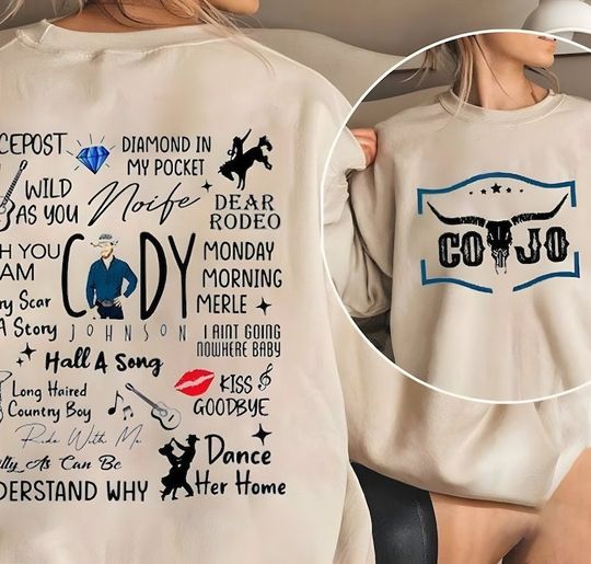 Discover Cody Johnsonn Country Music T-Shirt, The Leather New Album 2024 Sweatshirt
