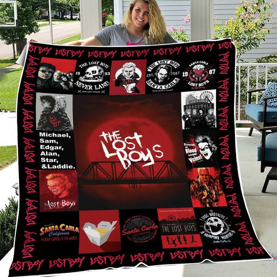 Discover The Lost Boys Fleece Blanket