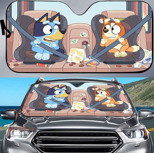 Discover BlueyDad Car Sun Shade