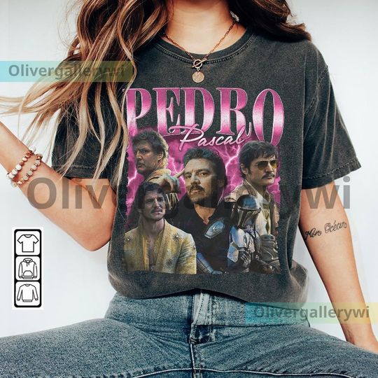 Discover Actor Pedro Pascal Movie Shirt, Pedro Pascal Narcos Shirt