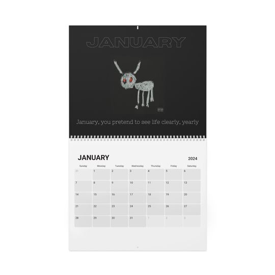 Discover Drake and Sza "Slime You Out" 2024 Calendar