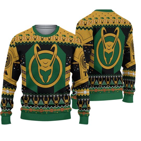 Discover Loki Christmas Ugly Sweater