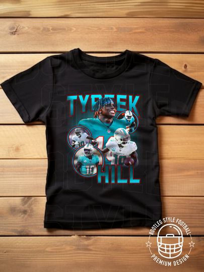 Discover Tyreek Hill shirt for Youth Boys Girls 90s bootleg rap vintage