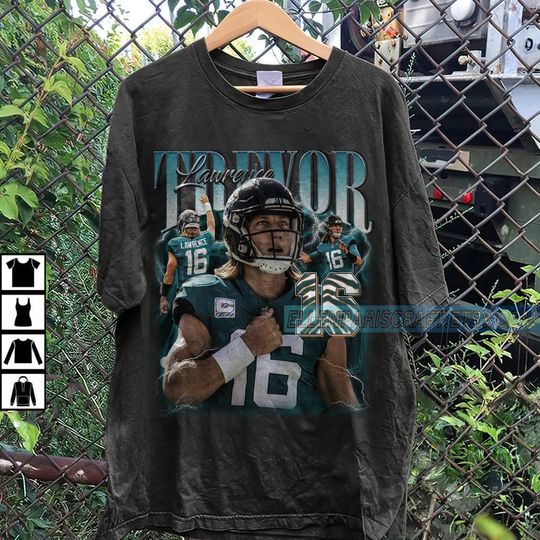 Discover Trevor Lawrence Shirt, 90s Vintage x Bootleg Style Rap  Shirt, Football Graphic Tee