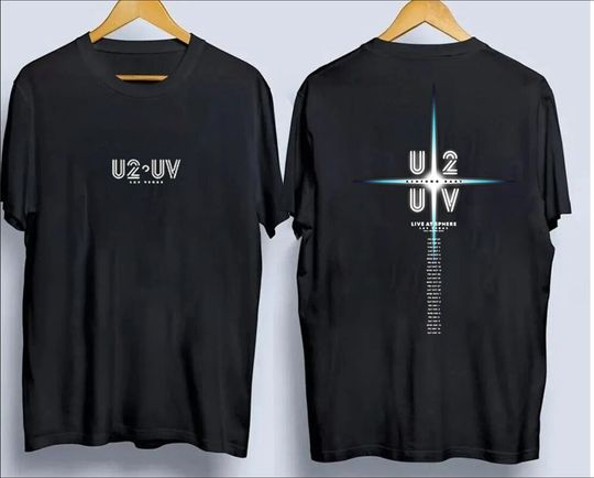 Discover Ach.tung B.aby Live At Sphere Shirt, Achtung Baby Tour U.2 Band Shirt