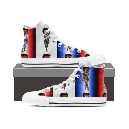 Discover Betty Boop High Top Sneakers