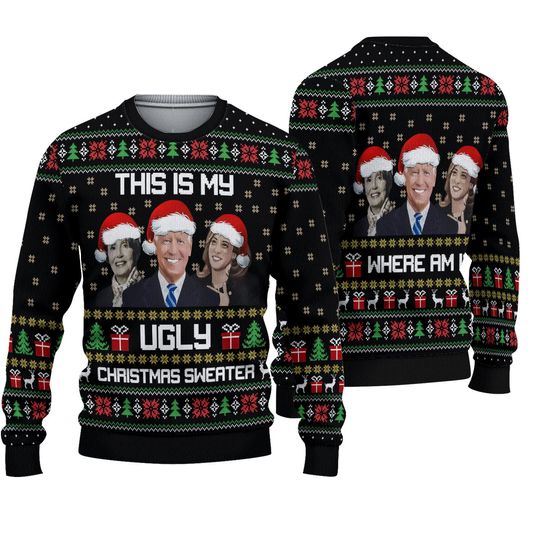 Discover Santa Biden This Is My Ugly Christmas Sweater