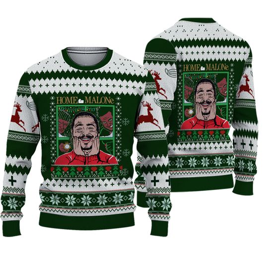 Discover Home Malone Woolen  3D Sweater