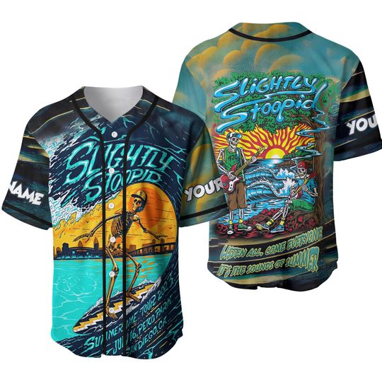 Discover Slightly Stoopid Baseball Jersey Shirt