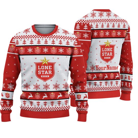 Discover Christmas Lone Star Sweater