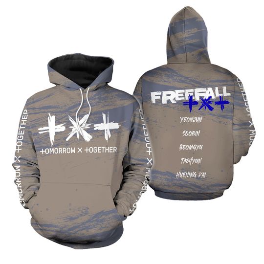 Discover TXT The Name Chapter Freefall 3D Hoodie