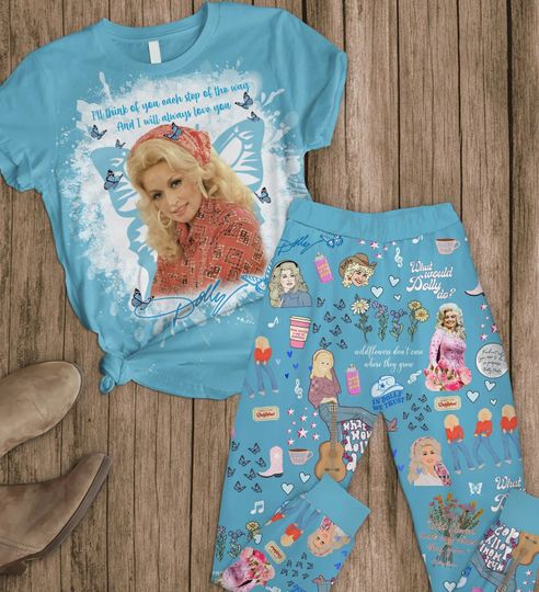 Discover Dolly Parton Pajamas Set - Country Music Shirt