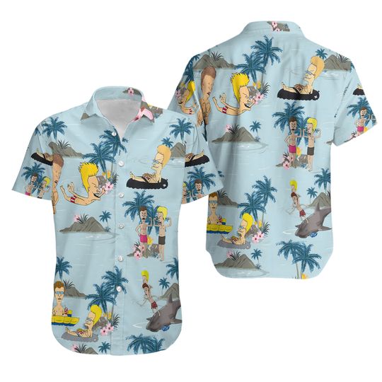Discover Beavis and Butt-Head Blue Sea Summer Vibe