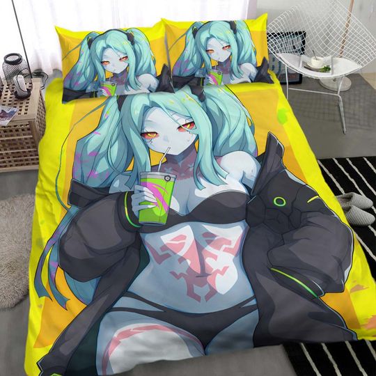 Discover Cyberpunk Edgerunners duvet cover