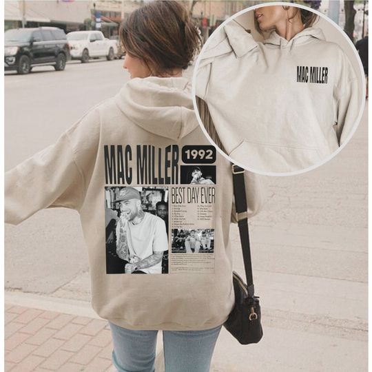 Discover Mac Miller Best Day Ever Album Hoodie