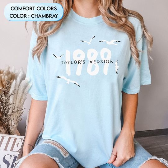 Discover Vintage 1989 Album Shirt, New Album Shirt, New Recorded 1989 Shirt