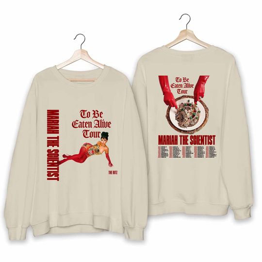 Discover Mariah The Scientist - To Be Eaten Alive Tour 2024 Sweatshirt