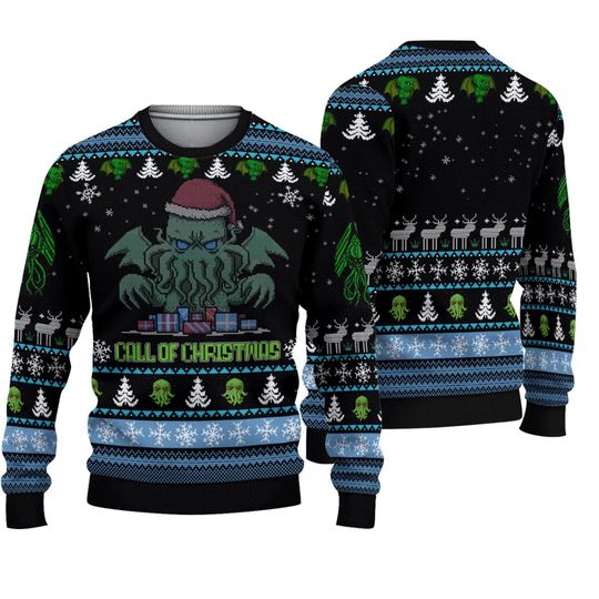 Discover Call Of Cthulhu 3D Sweater