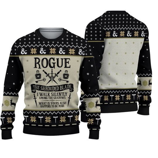 Discover DnD Classes Collection Christmas Ugly Sweater