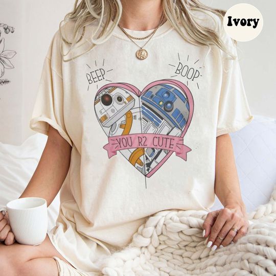 Discover R2D2 and BB8 Valentine's Day Shirt, You R2 Cute Shirt