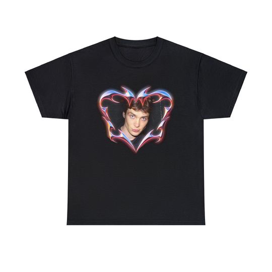 Discover Unisex Heavy Cotton Tee Cillian Murphy Heart T-shirt